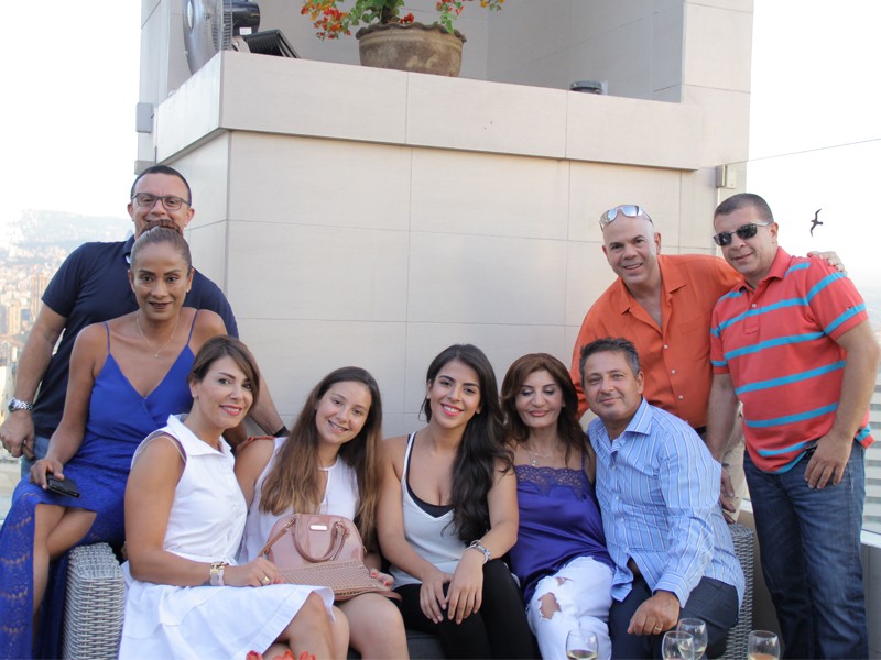 Sunset gathering at Citea Apart Hotel
